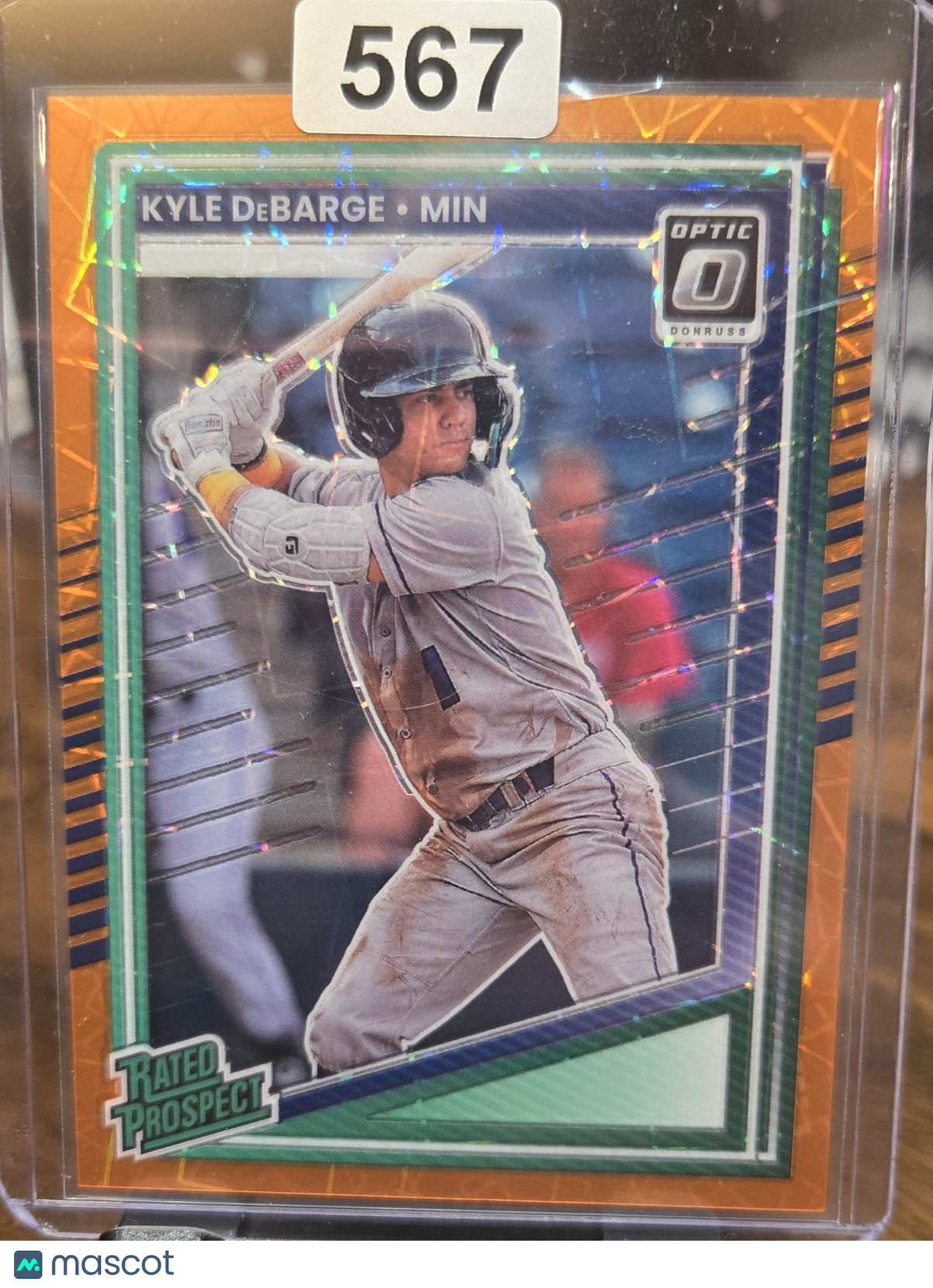 2025 Panini Donruss Kyle DeBarge #188 Orange