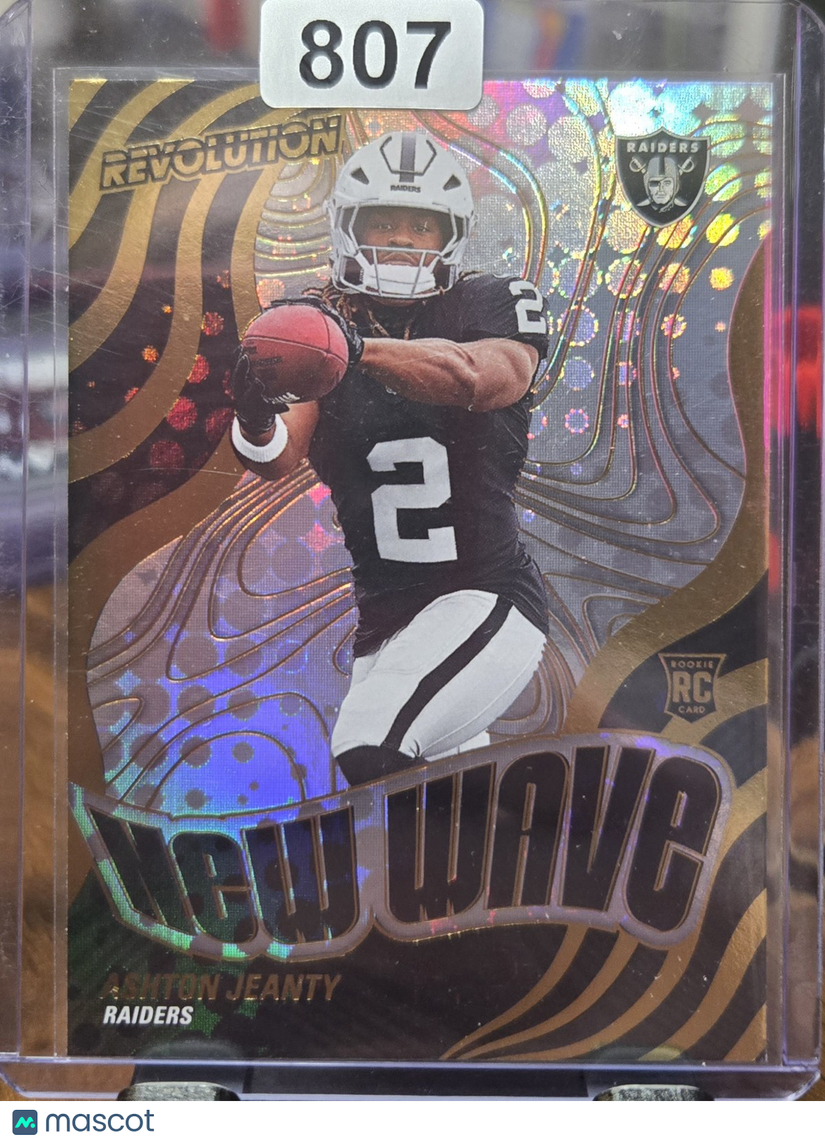 2025 Panini Revolution Ashton Jeanty #5 New Wave RC