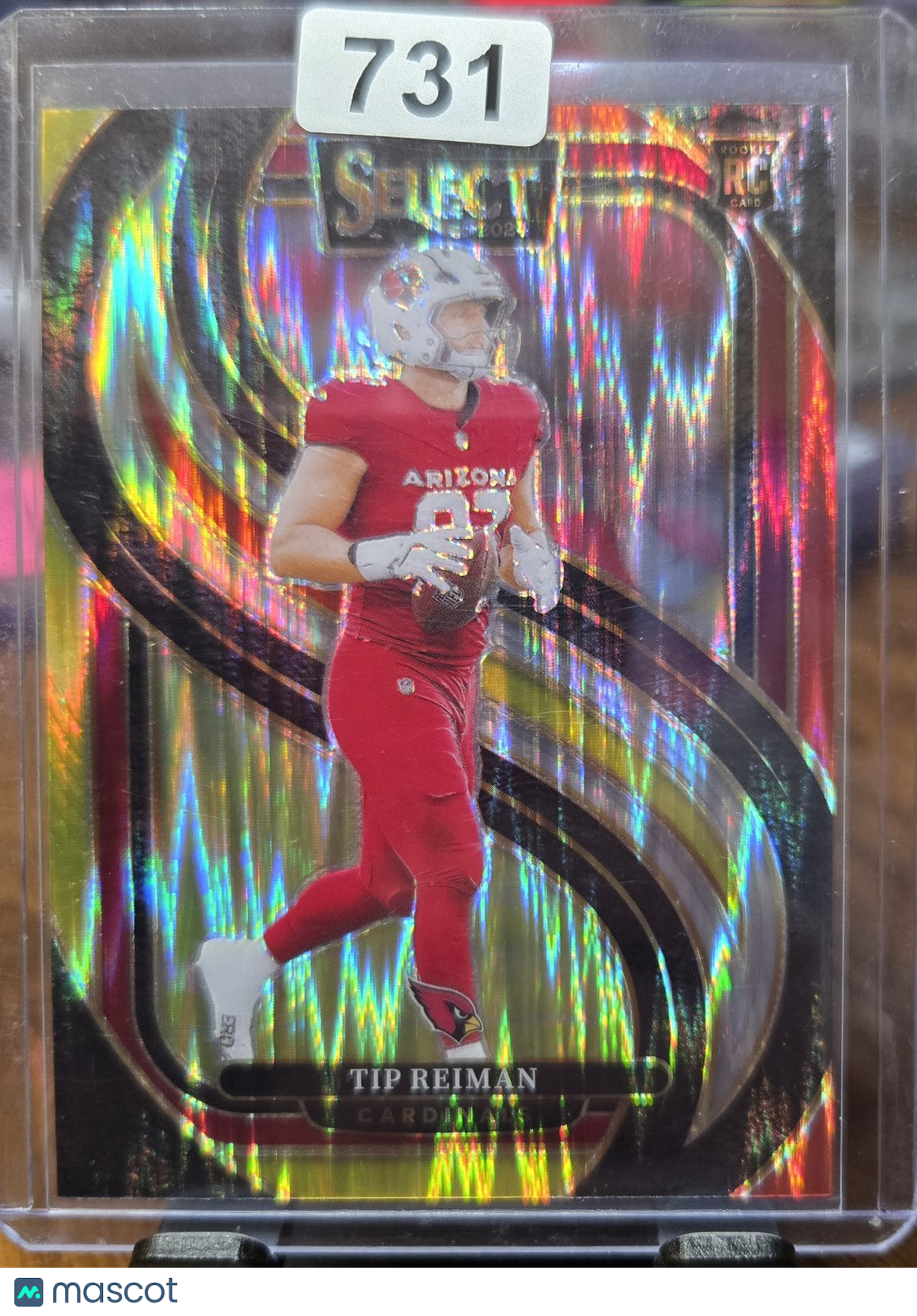 2024 Select Tip Reiman #196 Red/Yellow Shock RC