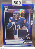 2024 Donruss Optic Threads Keenan Allen #DTB-KAN Blue Hyper Jersey Patch