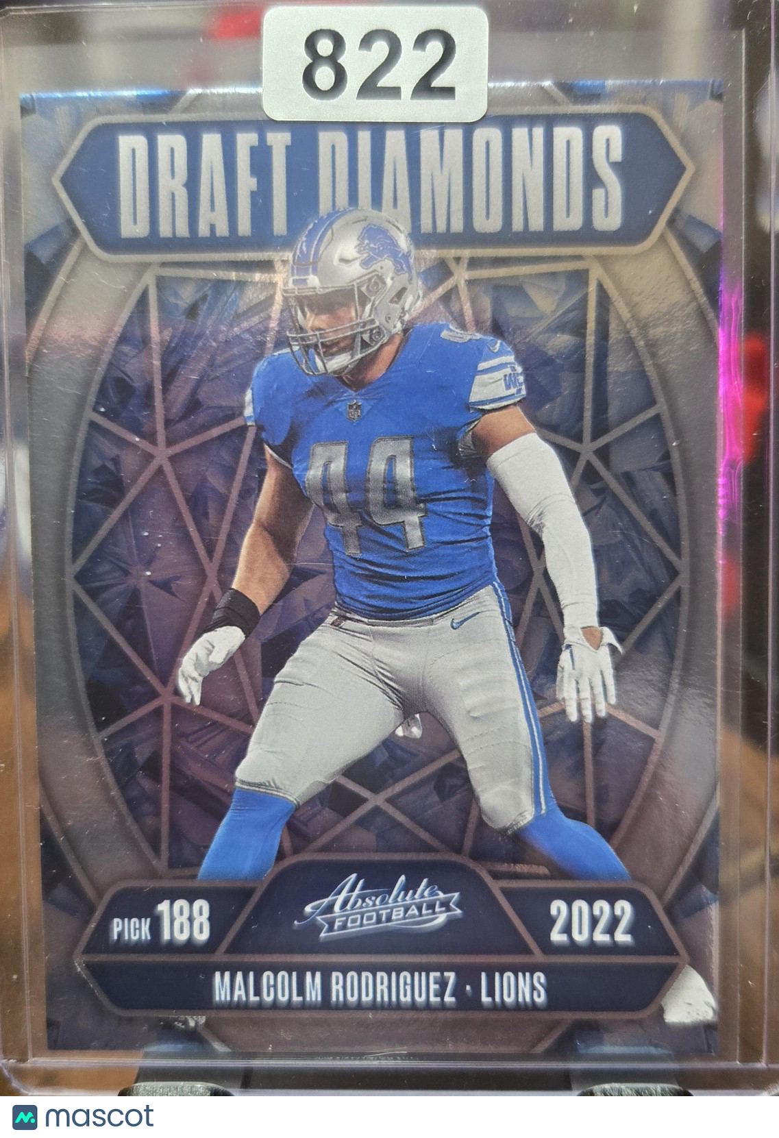 2025 Panini Absolute Football Draft Diamonds Malcolm Rodriguez #DD-MRZ