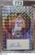 2022 Panini Mosaic Scripts Furkan Korkmaz Prizm Autograph