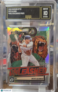 2021 Donruss Optic Pete Alonso #UNL4 Unleashed Prizm GMA 10