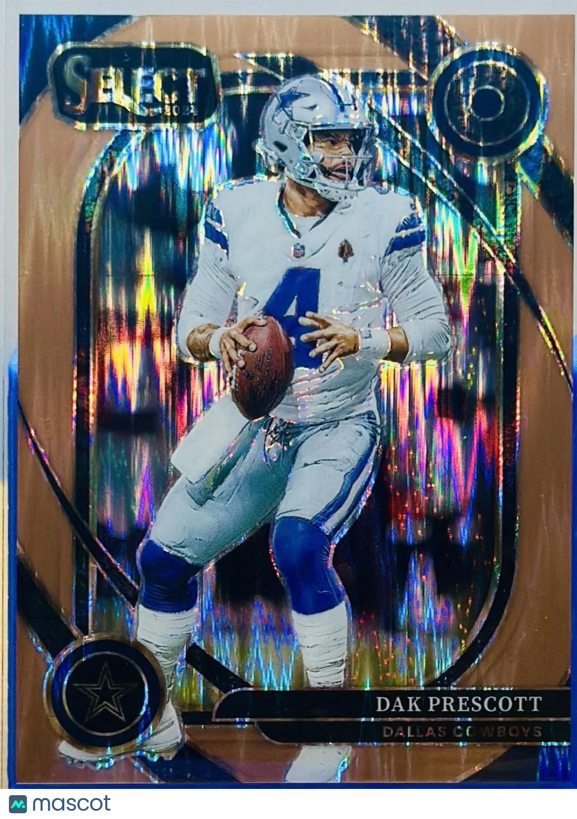 2021 Panini Select Dak Prescott #229 Copper Prizm Shock 216/299