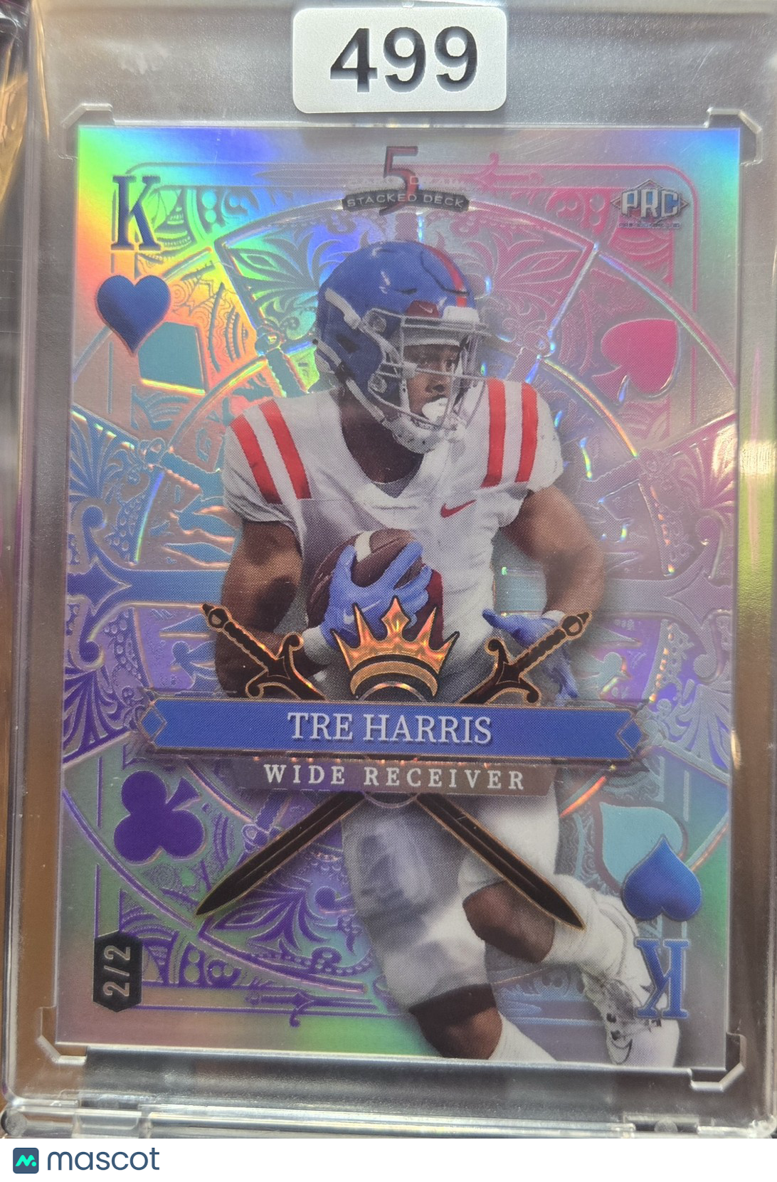 2024 Stacked Deck Tre Harris #SDJH-THN HOLO 2/2