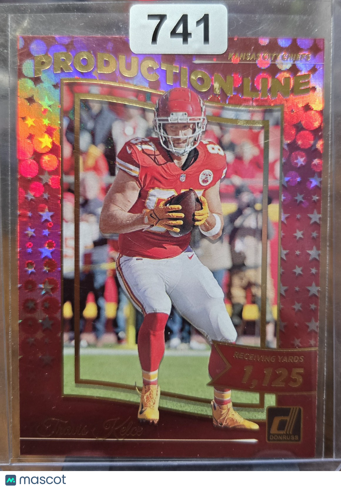 2022 Panini Donruss Travis Kelce #PRD-15 Production Line
