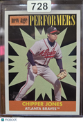 2007 Topps Heritage Chipper Jones #NP11 New Age Performers
