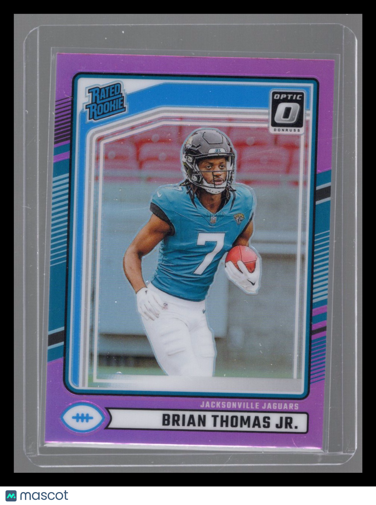 2024 Donruss Optic Rated Rookie Brian Thomas Jr. #313 Pink Preview