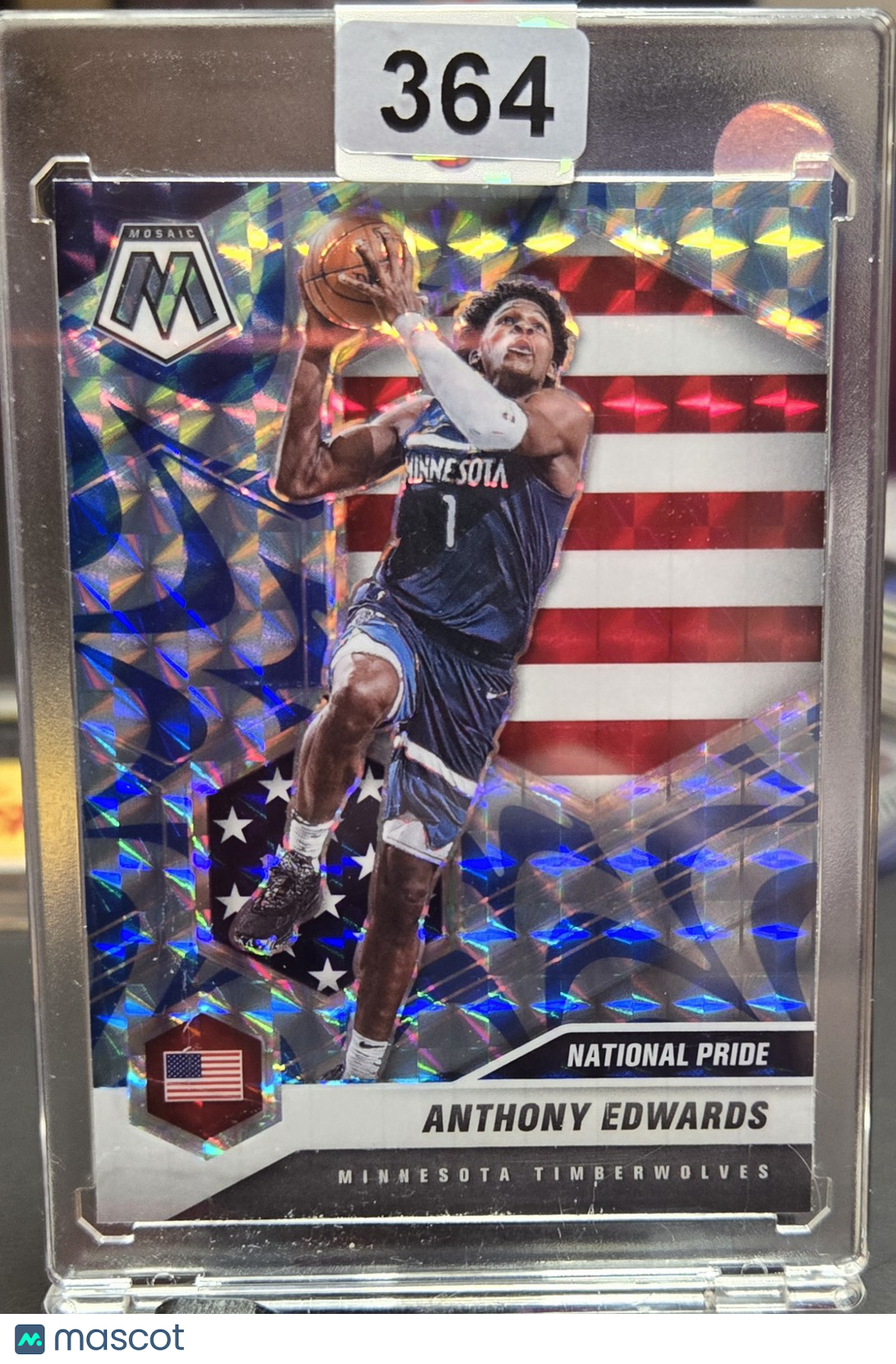 2020 Panini Mosaic National Pride Anthony Edwards #252