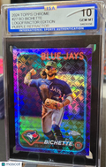 2024 Topps Chrome - Bo Bichette #27 Purple Logofractor   Blue Jays