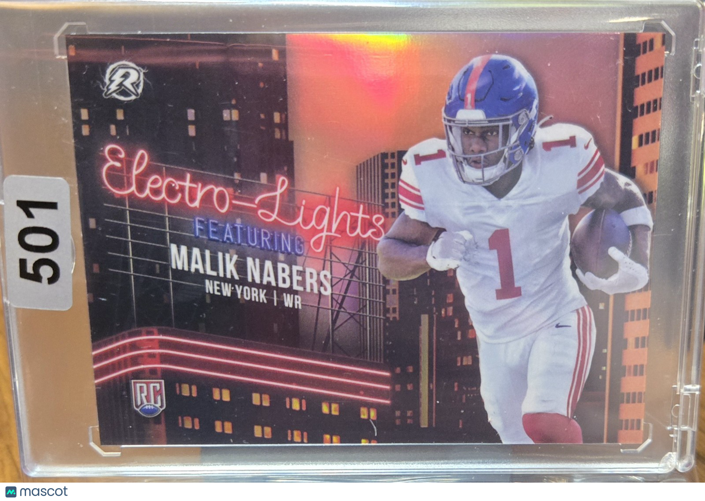 2025 Topps Electro-Lights Malik Nabers #EL-11 RC