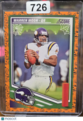 2025 Score Warren Moon #178 Orange Pumpkin