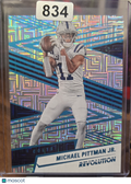 2025 Panini Revolution Michael Pittman Jr. #121 Levels Teal