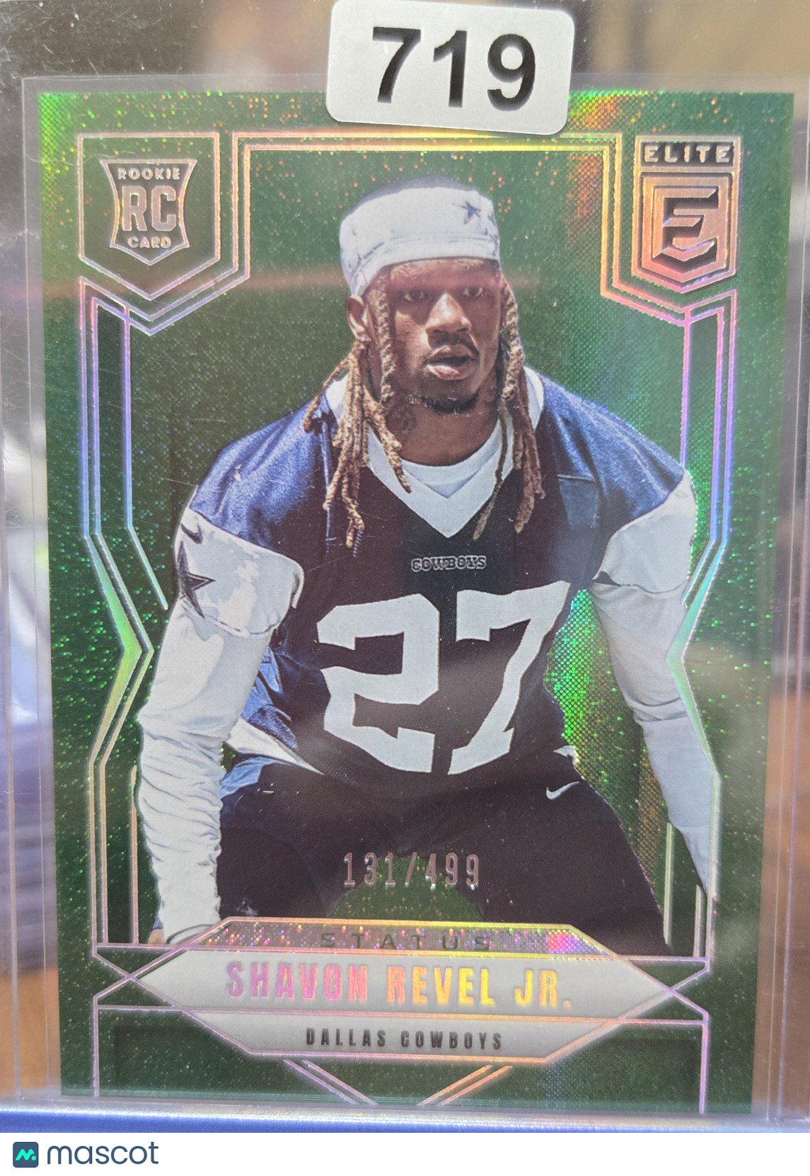 2025 Panini Elite Shavon Revel Jr. #719 Green 131/499 RC