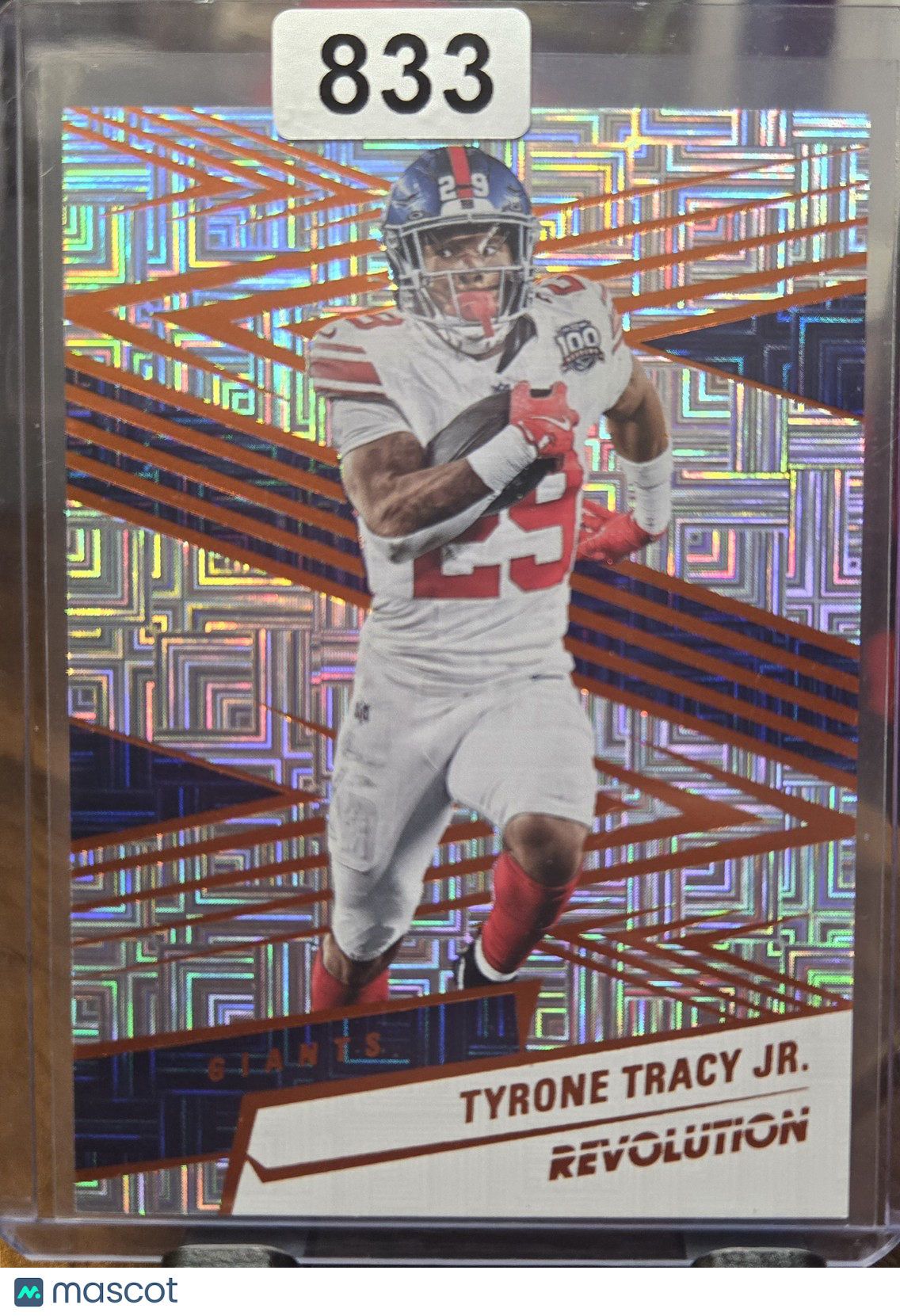 2025 Panini Revolution Tyrone Tracy Jr. #148 Levels Orange 002/299