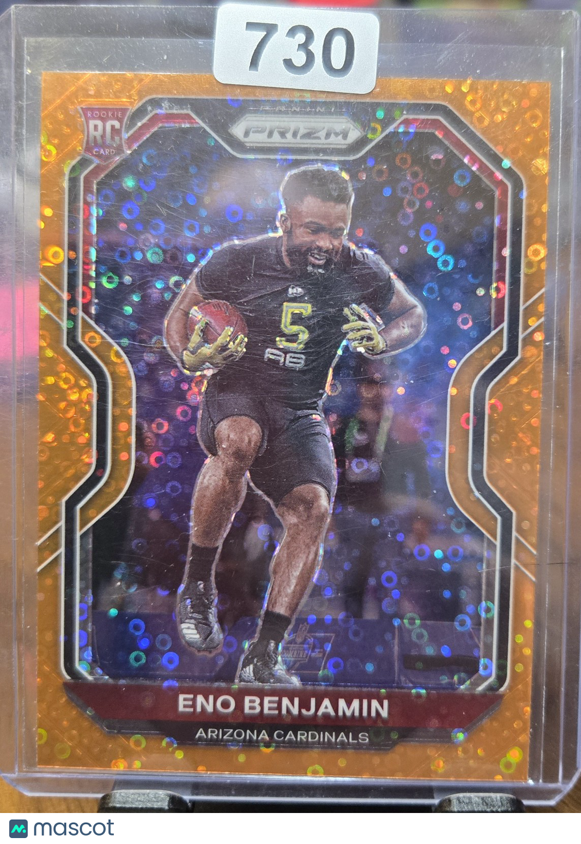 2020 Panini Prizm Eno Benjamin #324 Orange No Huddle