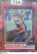 2024 Donruss Clearly Kenneth Walker III #47 Pink
