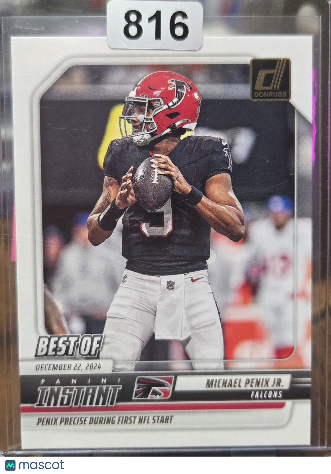 2025 Panini Instant Donruss Best Of Michael Penix Jr. #INS-MPJ
