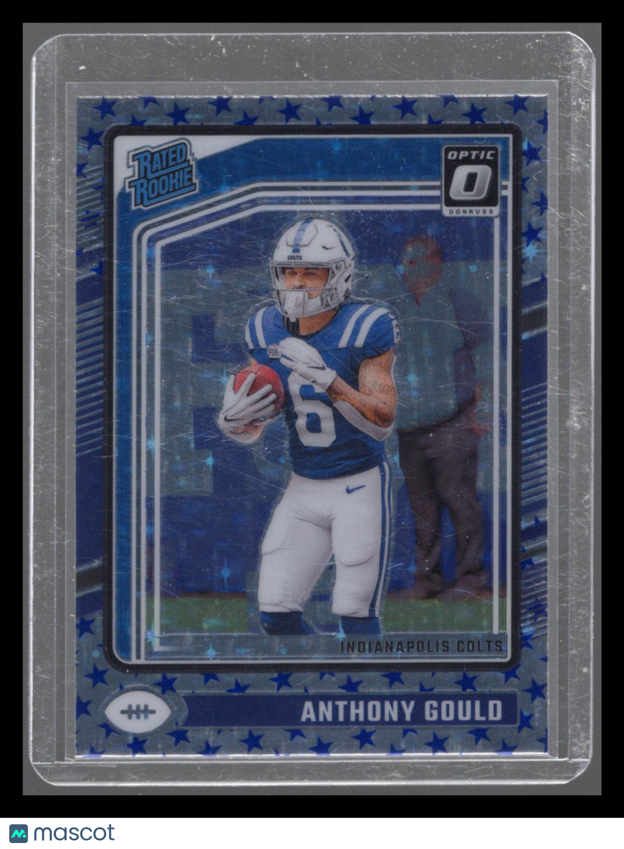 2024 Donruss Optic Rated Rookie Anthony Gould #205 Blue Stars