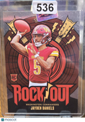 2024 Panini Rock Out Jayden Daniels #RO-JDS RC