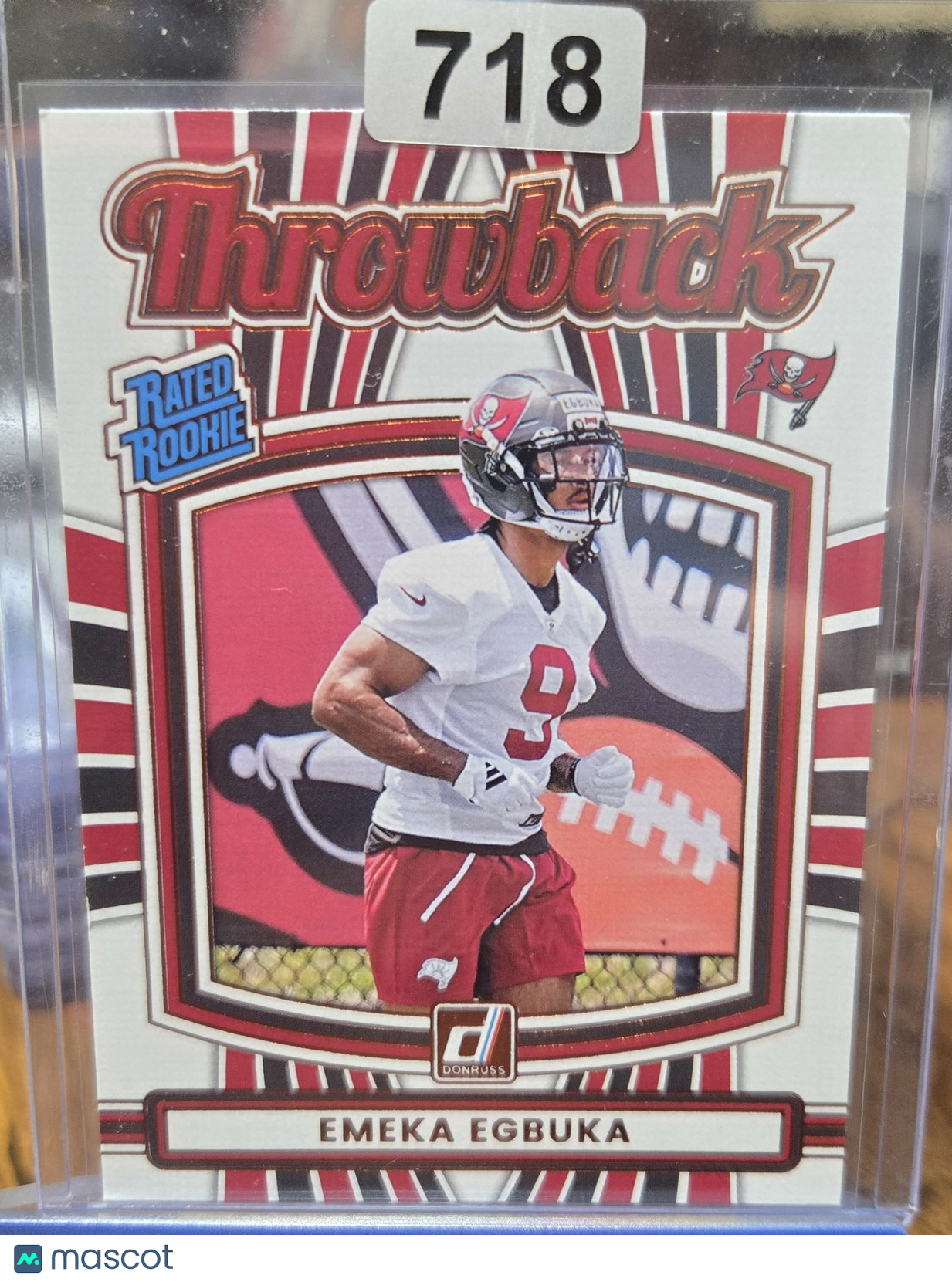 2025 Panini Donruss Emeka Egbuka #31 Throwback