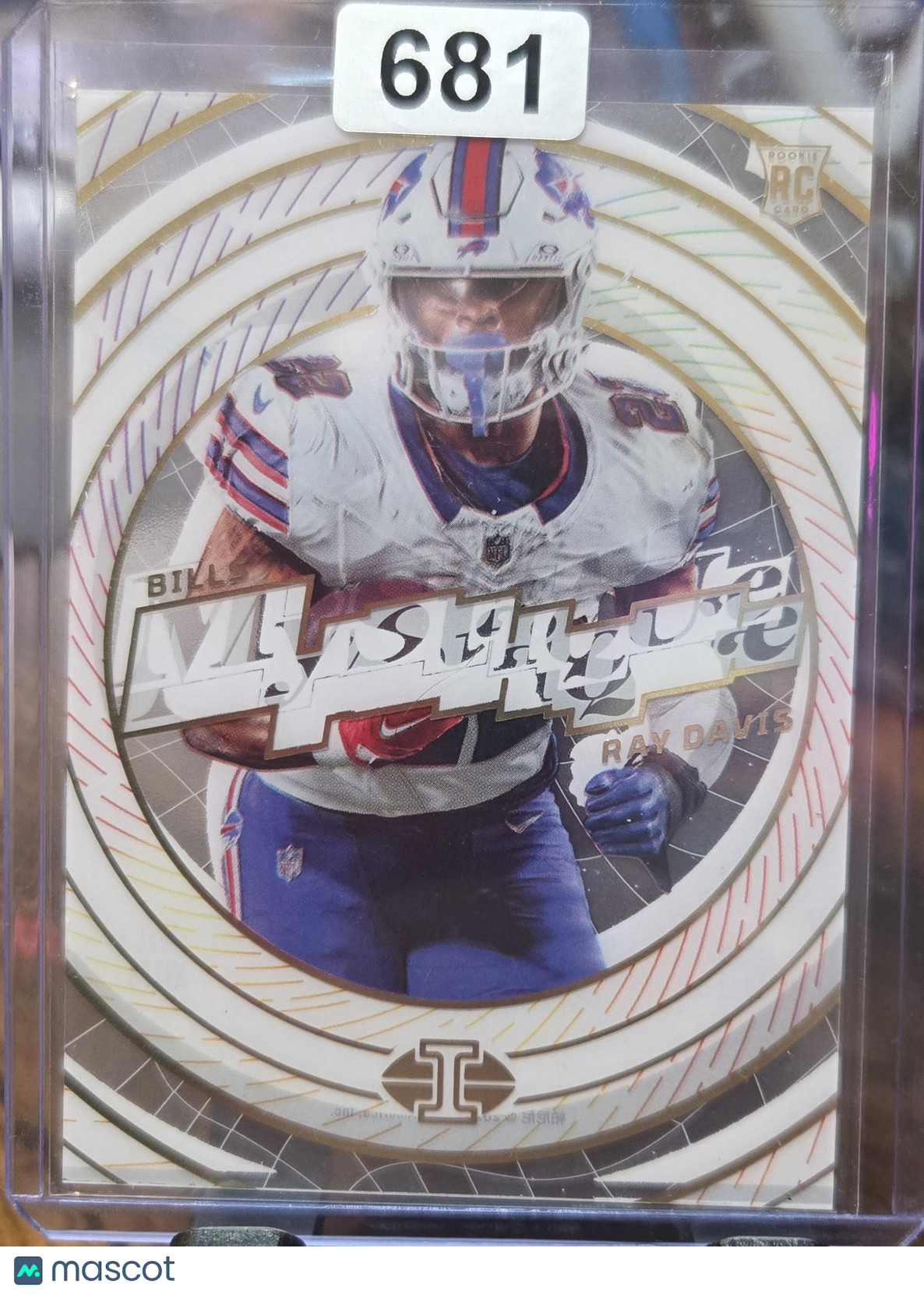 2024 Panini Illusions  !!! ERROR CARD !!! Ray Davis #35 Mystique RC