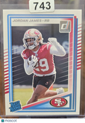2025 Donruss Rated Rookie Jordan James #374