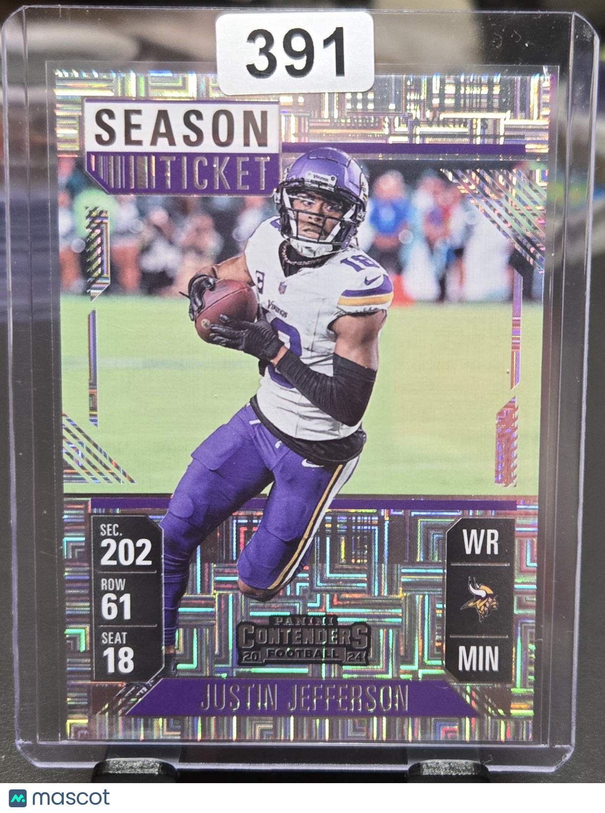 2024 Panini Contenders Football Justin Jefferson #65