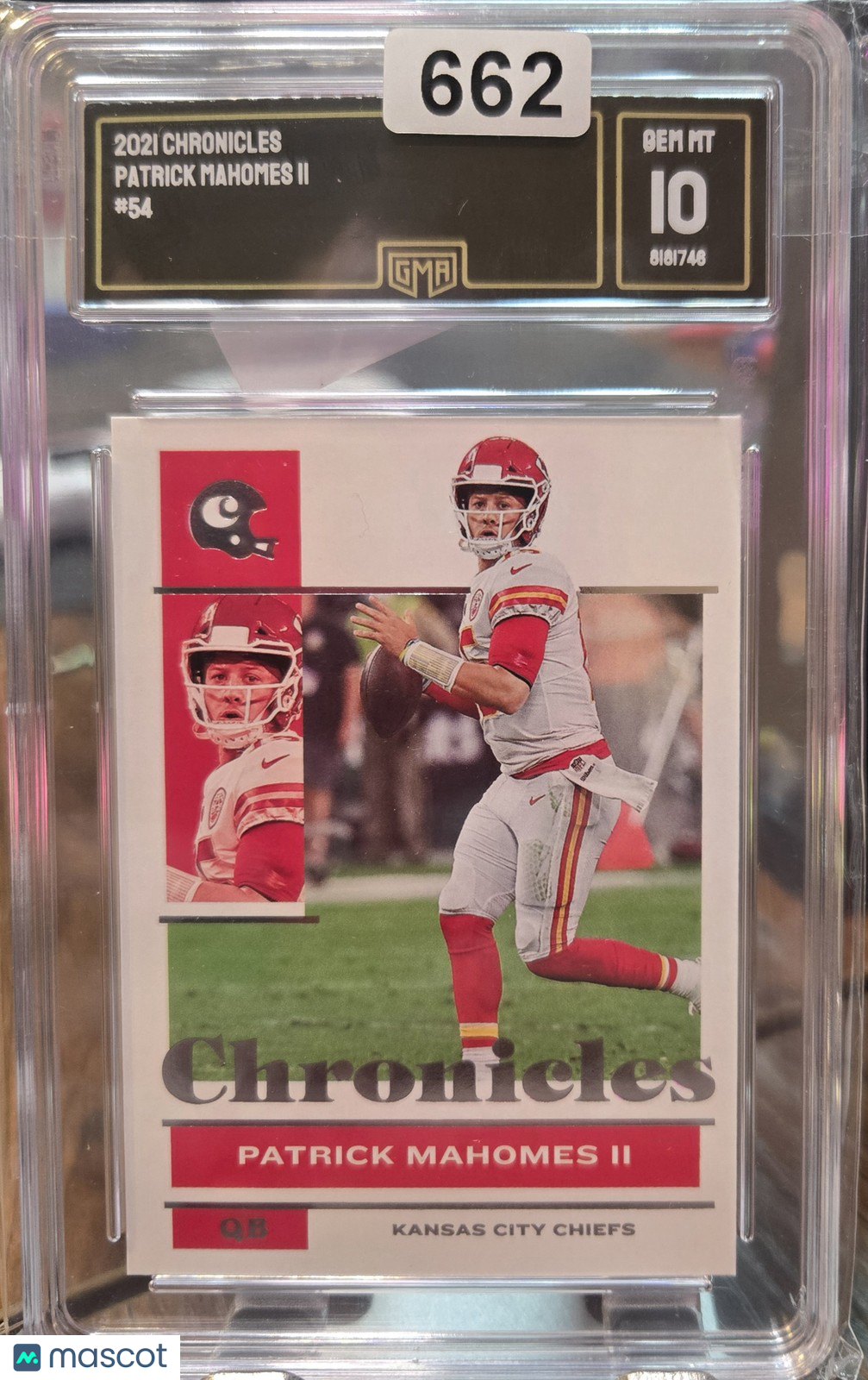 2021 Chronicles Patrick Mahomes II #54 GMA 10
