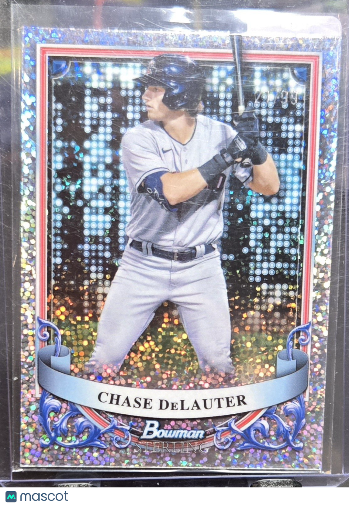 2024 Bowman Sterling Chase DeLauter #BSP-5 Refractor 21/99